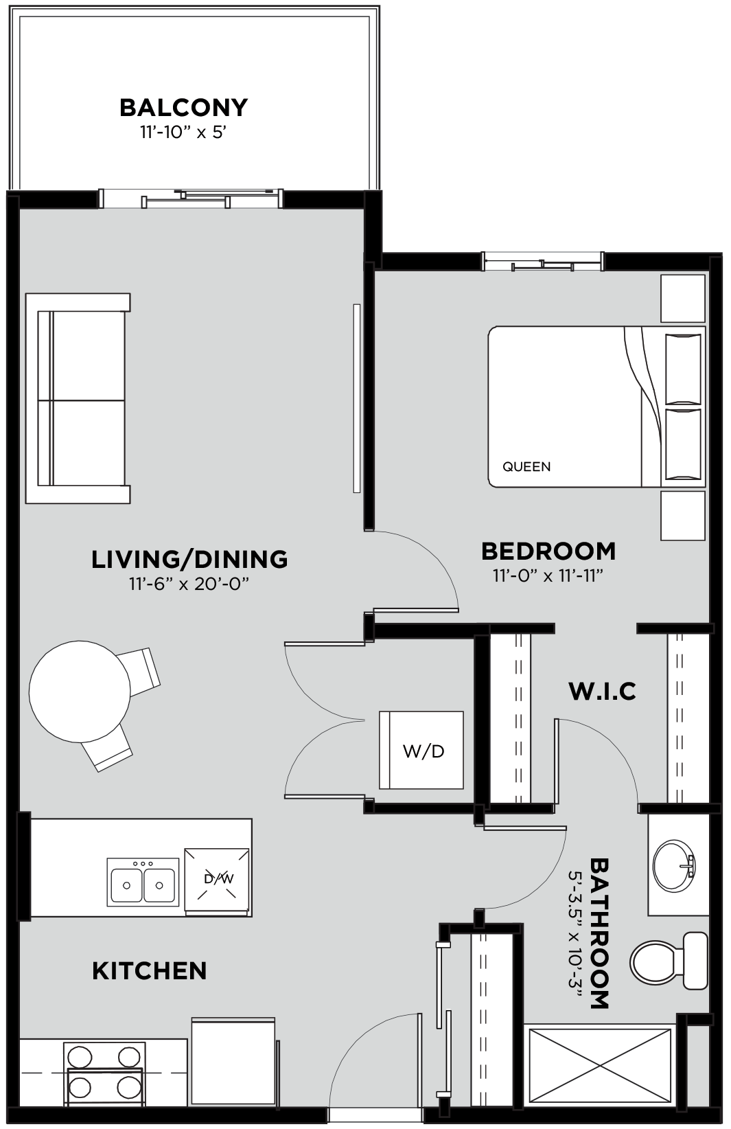 Suite 102 Floorplan