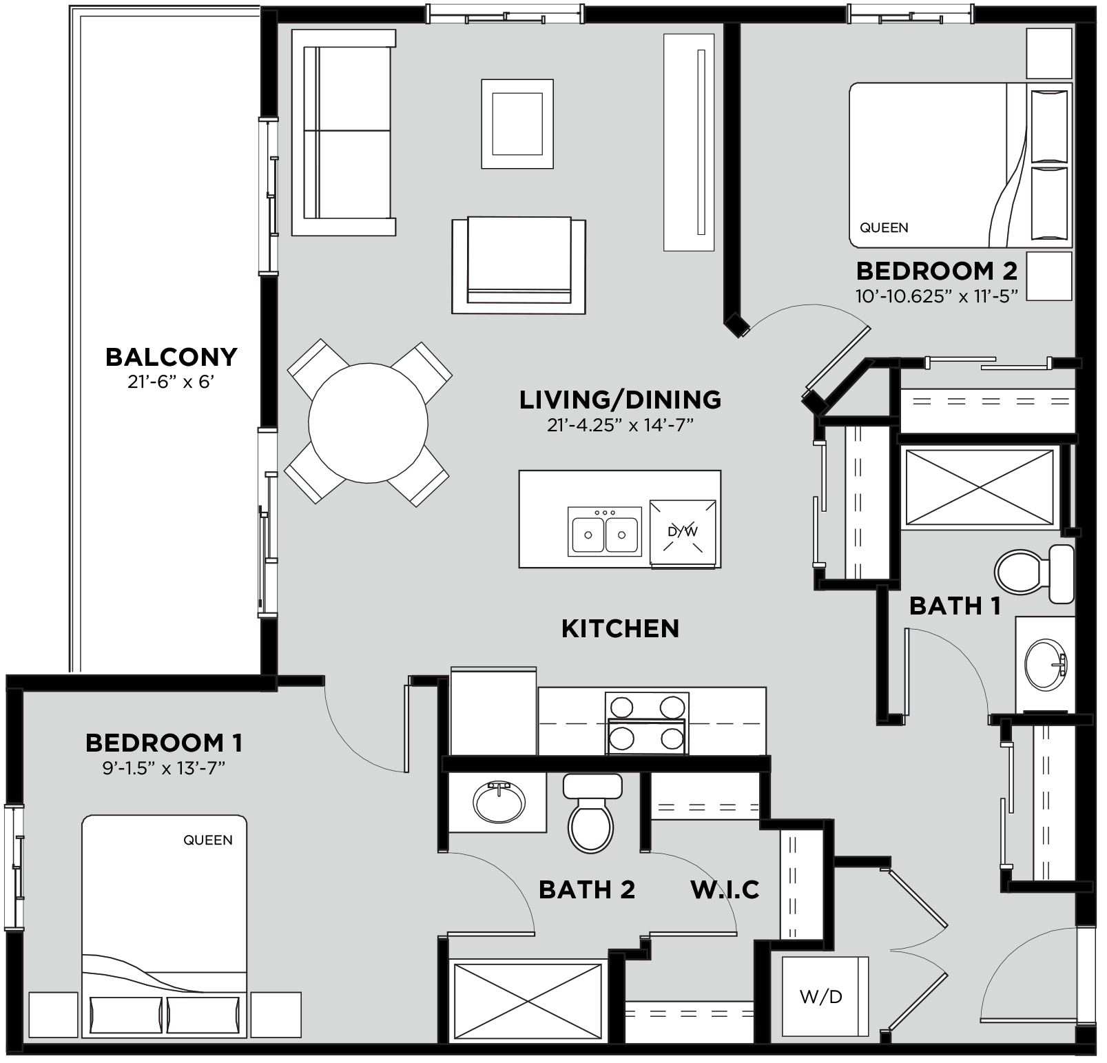 Suite 103 Floorplan