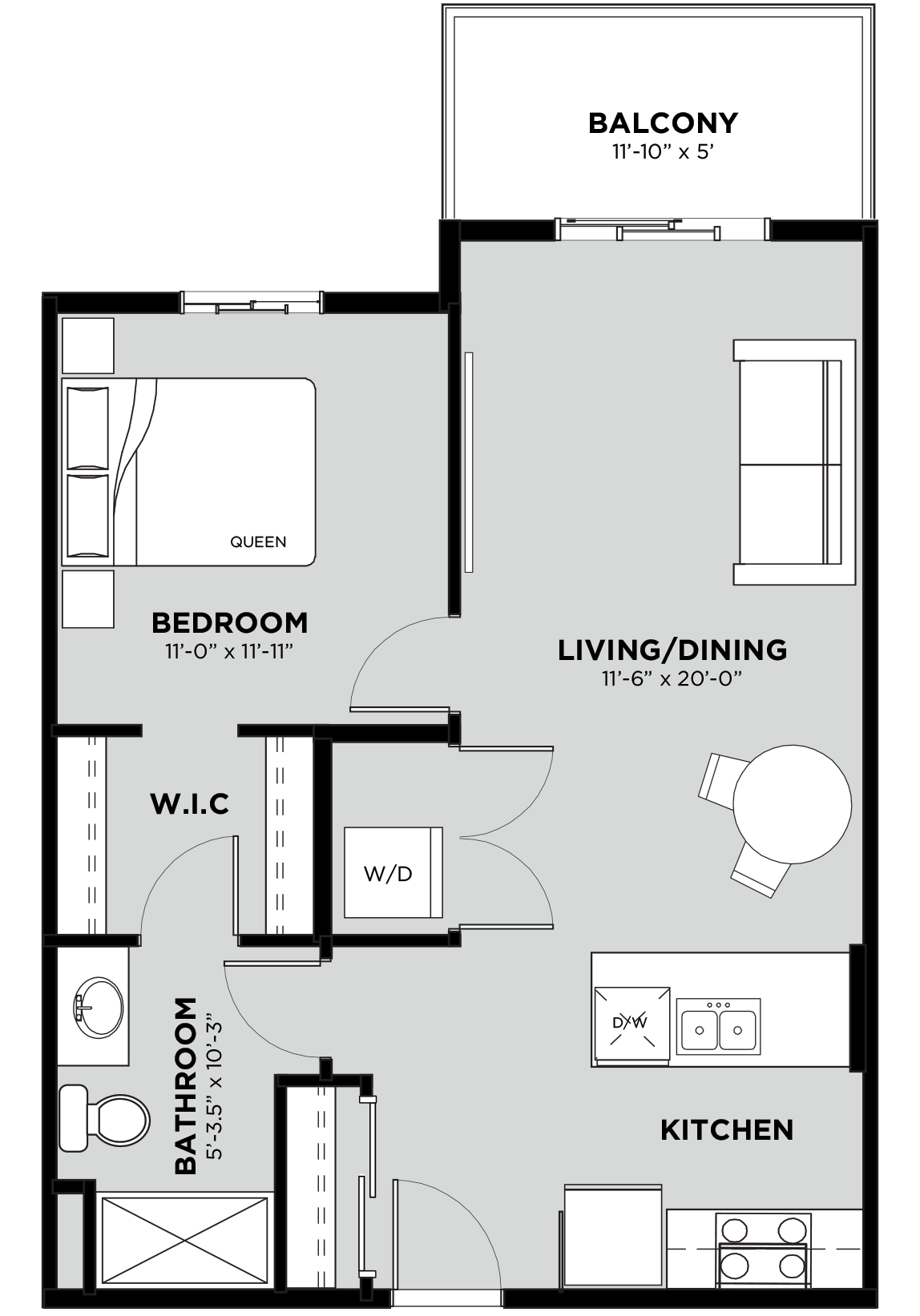 Suite 111 Floorplan