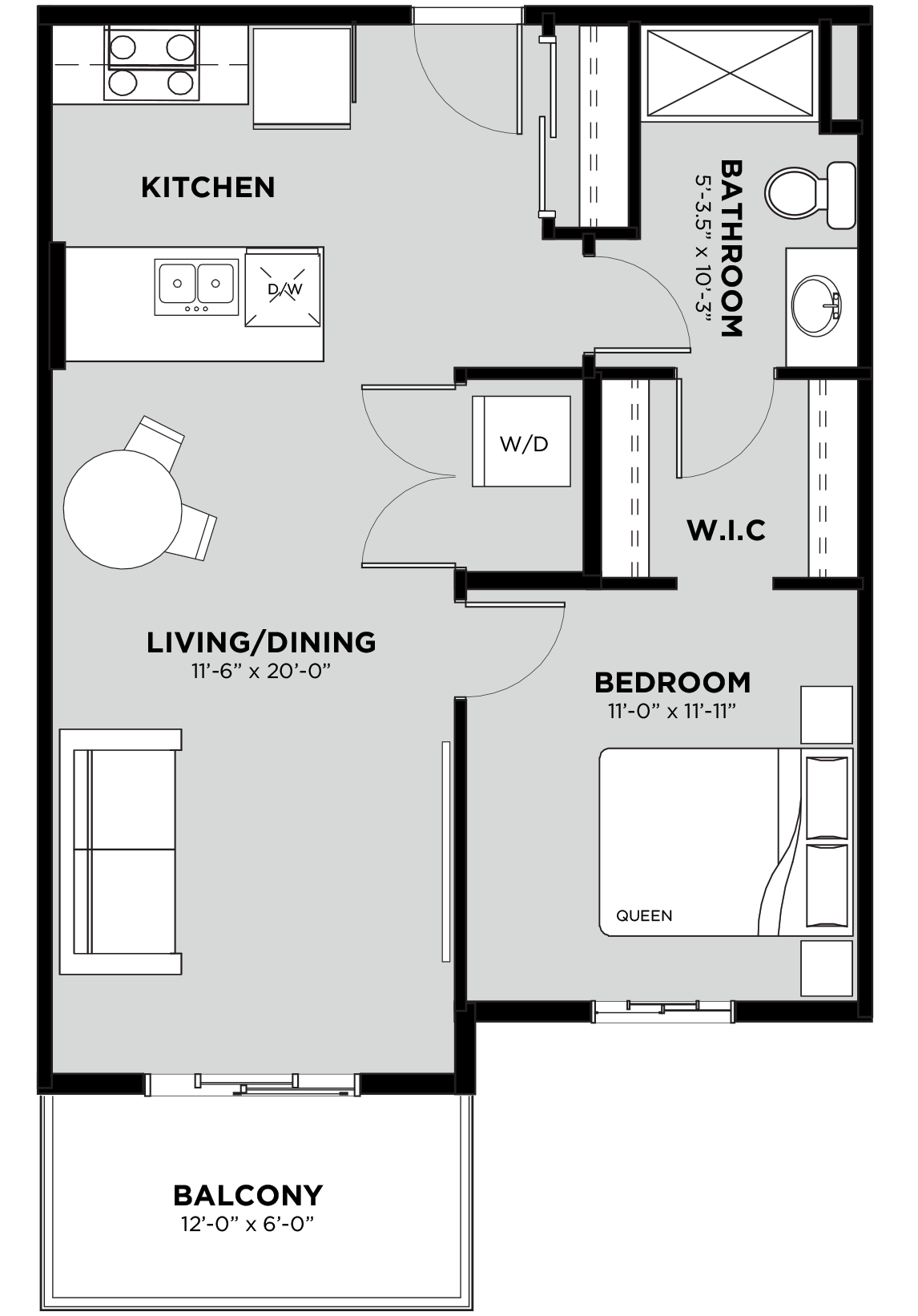 Suite 207 Floorplan