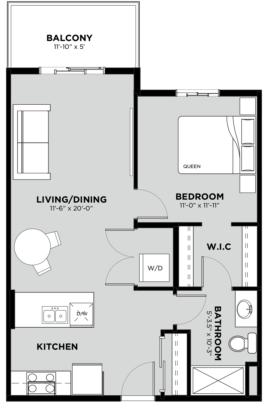 Suite 212 Floorplan