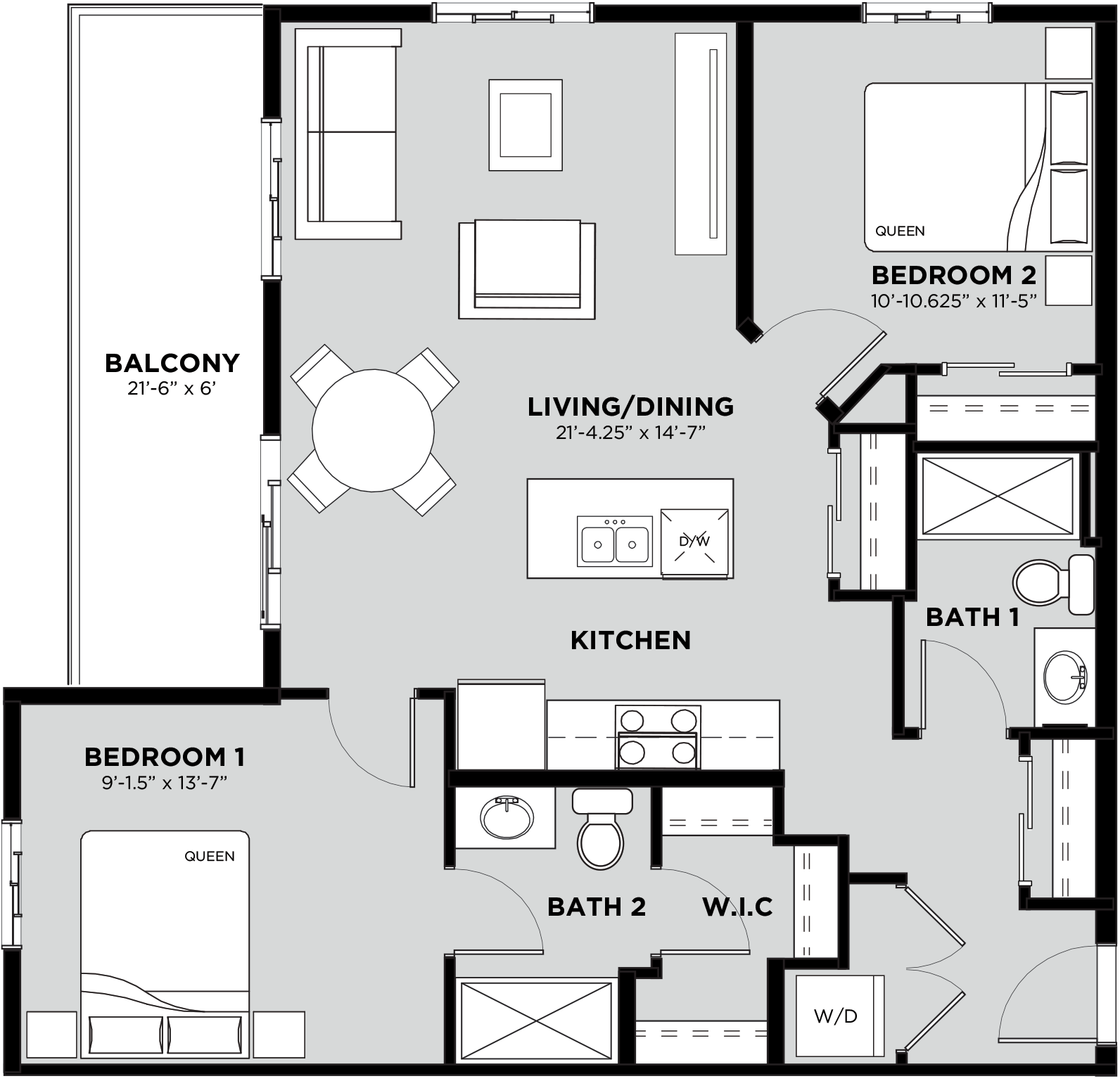 Suite 303 Floorplan