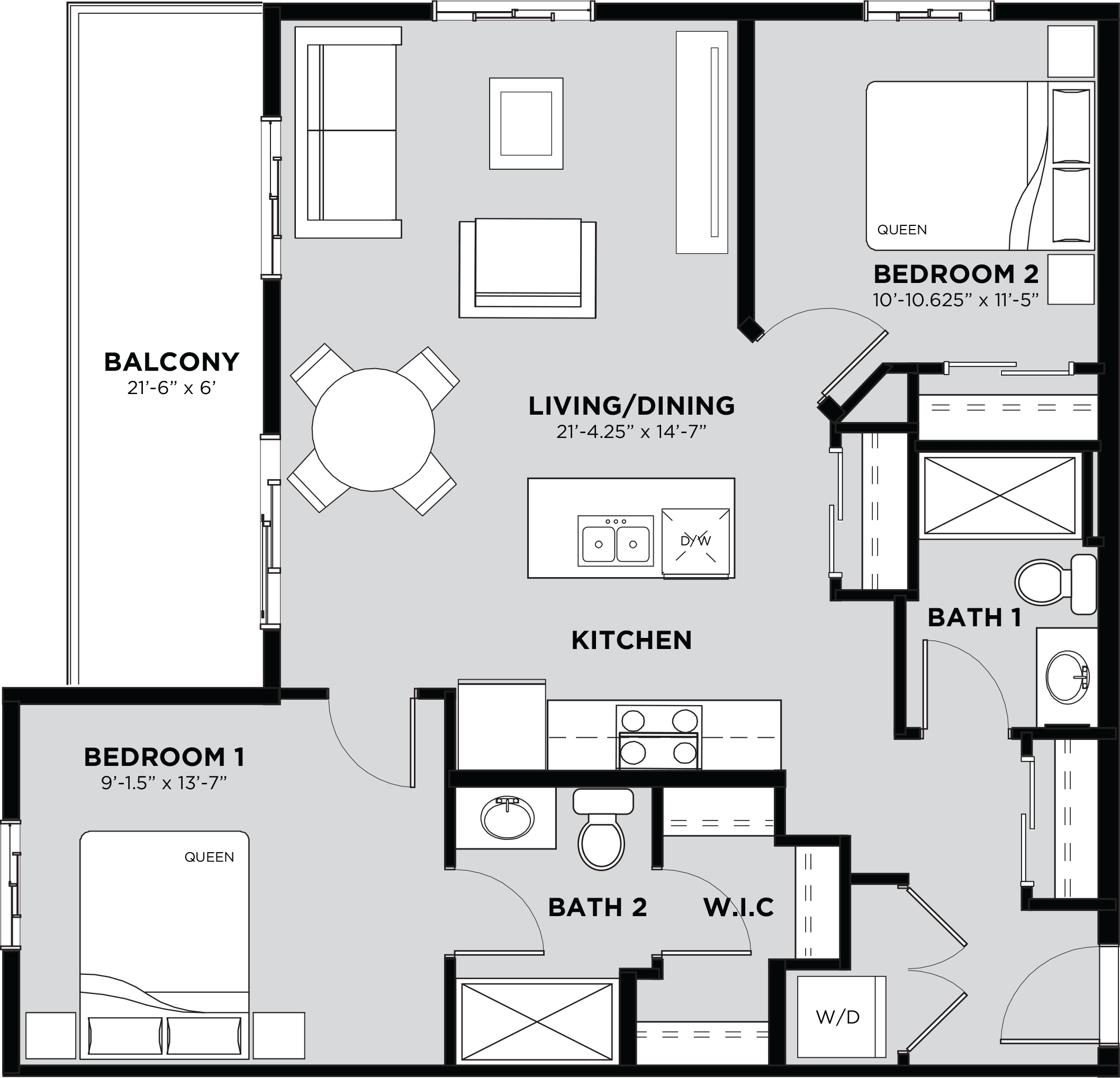Suite 103 Floorplan