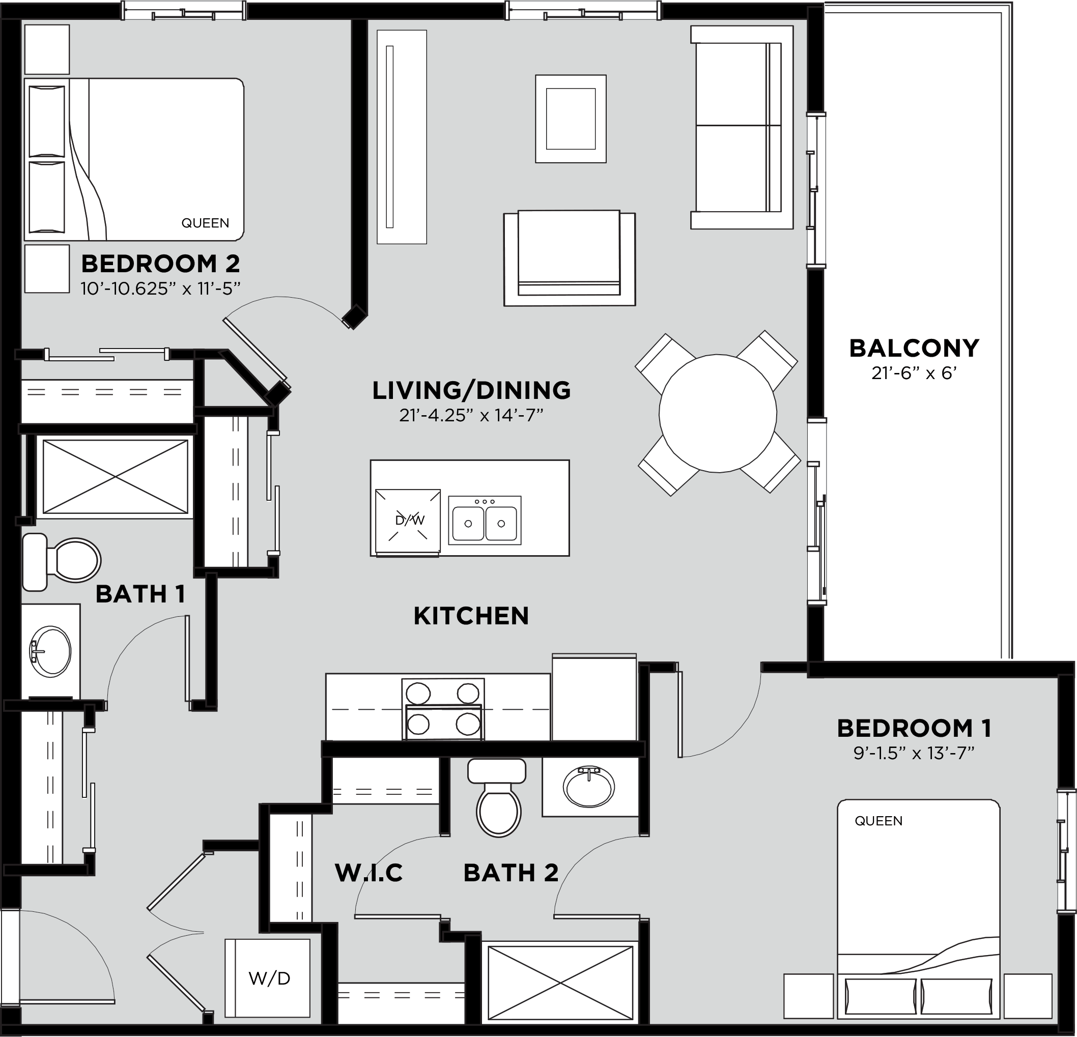 Suite 210 Floorplan