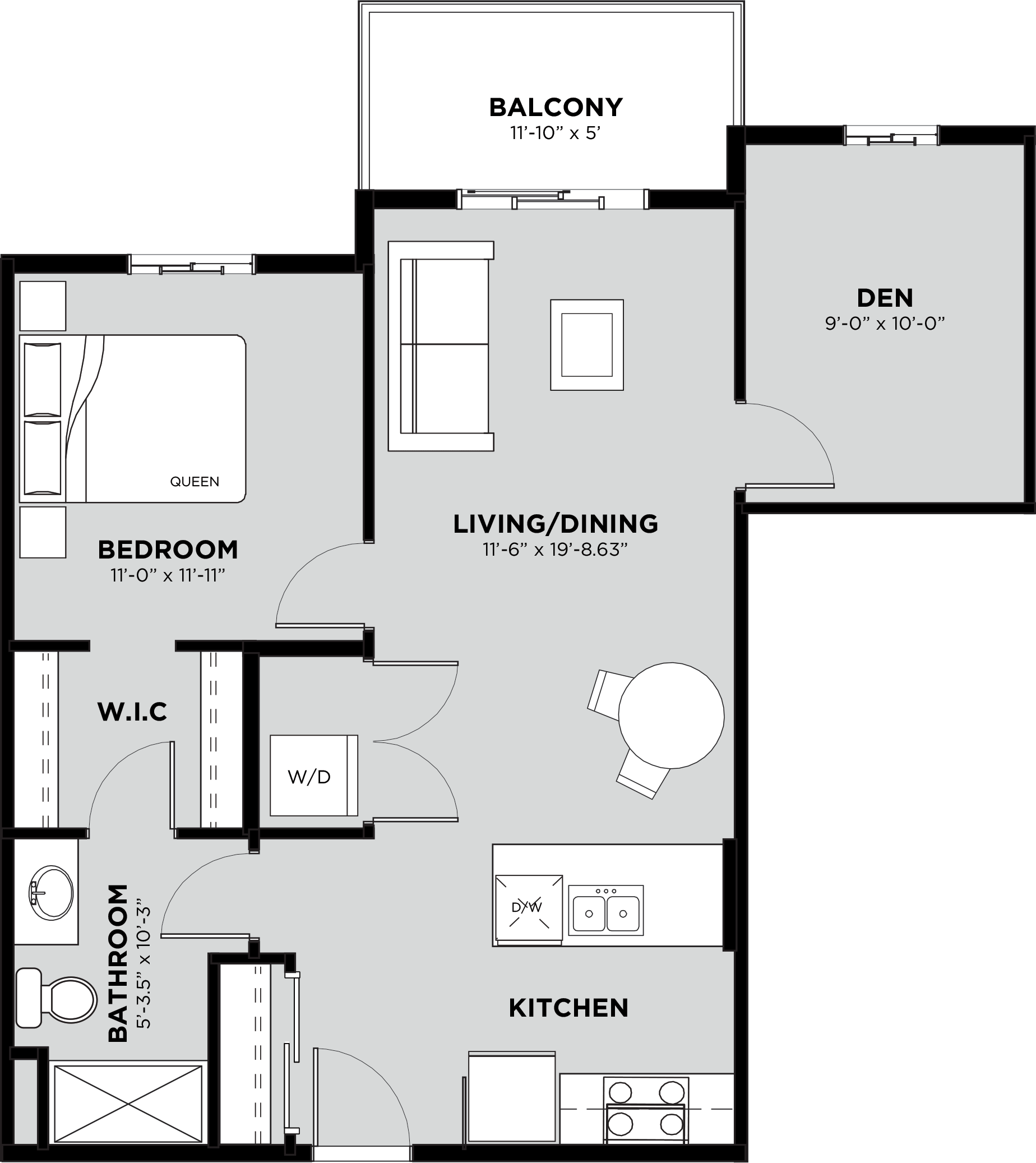 Suite 411 Floorplan